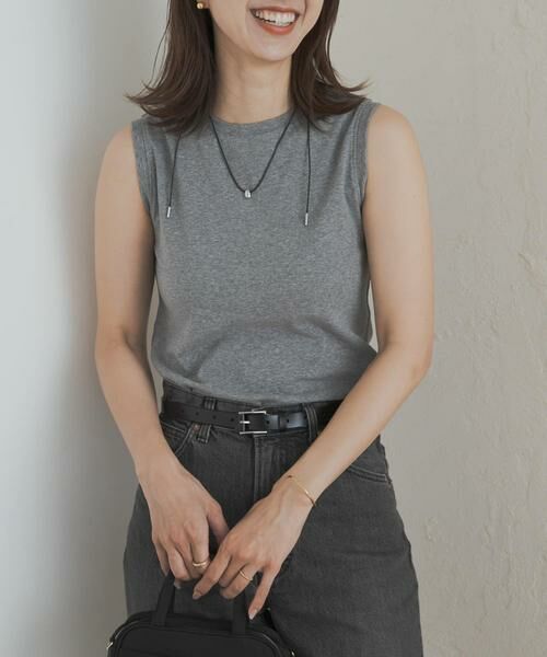 URBAN RESEARCH DOORS / アーバンリサーチ ドアーズ Tシャツ | クリアフライスノースリーブプルオーバー | 詳細22