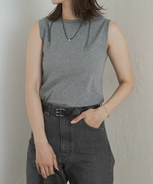 URBAN RESEARCH DOORS / アーバンリサーチ ドアーズ Tシャツ | クリアフライスノースリーブプルオーバー | 詳細23