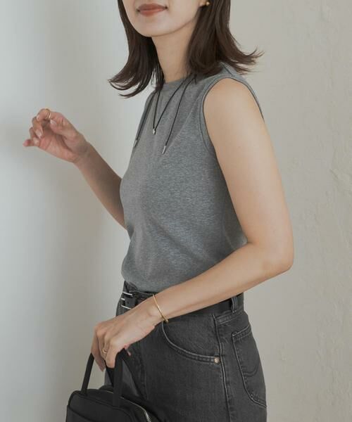 URBAN RESEARCH DOORS / アーバンリサーチ ドアーズ Tシャツ | クリアフライスノースリーブプルオーバー | 詳細24