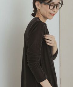 URBAN RESEARCH DOORS / アーバンリサーチ ドアーズ Tシャツ | シアーベロアプルオーバー