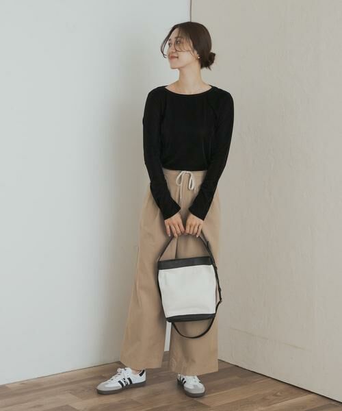 URBAN RESEARCH DOORS / アーバンリサーチ ドアーズ Tシャツ | シアーベロアプルオーバー | 詳細30