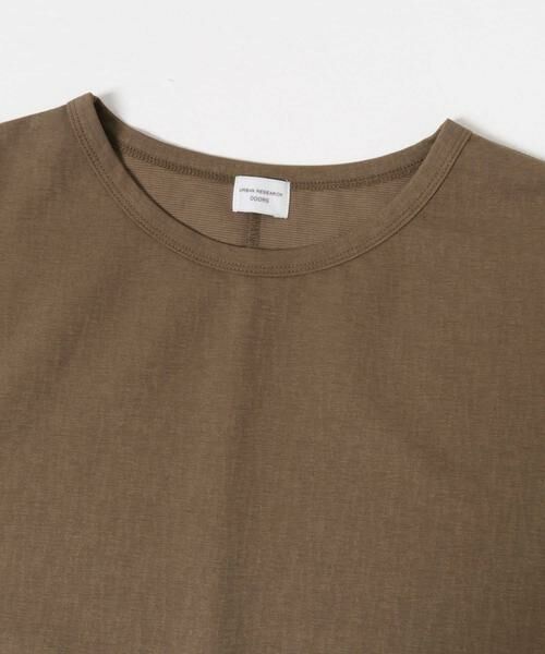 URBAN RESEARCH DOORS / アーバンリサーチ ドアーズ Tシャツ | オーバーサイズフォルムプルオーバー | 詳細11