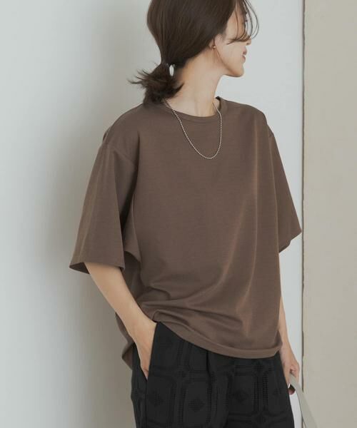 URBAN RESEARCH DOORS / アーバンリサーチ ドアーズ Tシャツ | オーバーサイズフォルムプルオーバー | 詳細3