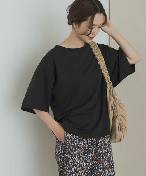 URBAN RESEARCH DOORS / アーバンリサーチ ドアーズ Tシャツ | オーバーサイズフォルムプルオーバー | 詳細24