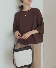 URBAN RESEARCH DOORS / アーバンリサーチ ドアーズ ニット・セーター | ダブルジャガードボートネックニット