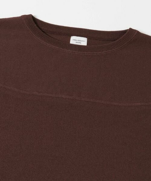 URBAN RESEARCH DOORS / アーバンリサーチ ドアーズ ニット・セーター | ダブルジャガードボートネックニット | 詳細8