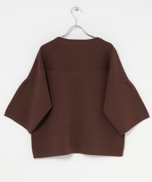 URBAN RESEARCH DOORS / アーバンリサーチ ドアーズ ニット・セーター | ダブルジャガードボートネックニット | 詳細9