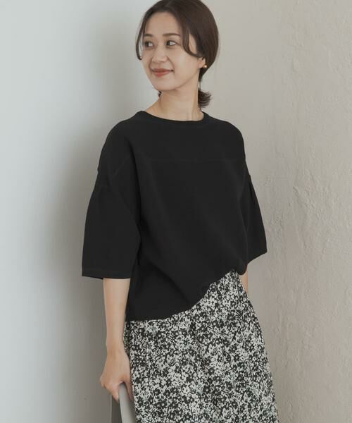 URBAN RESEARCH DOORS / アーバンリサーチ ドアーズ ニット・セーター | ダブルジャガードボートネックニット | 詳細16