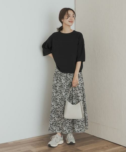 URBAN RESEARCH DOORS / アーバンリサーチ ドアーズ ニット・セーター | ダブルジャガードボートネックニット | 詳細18