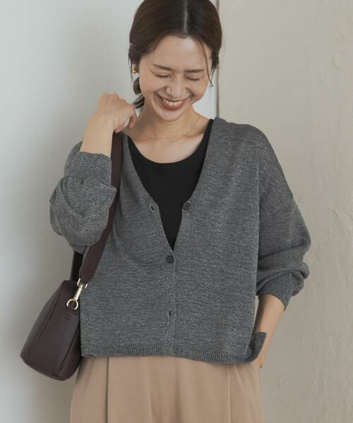 URBAN RESEARCH DOORS / アーバンリサーチ ドアーズ カーディガン・ボレロ | ウォッシャブルドライニットカーディガン | 詳細20