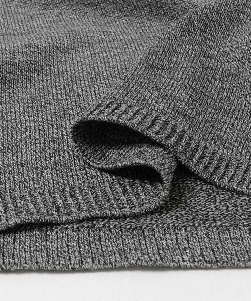 アーバンリサーチドアーズ　ウォッシャブルドライニットカーディガン　グレー URBAN RESEARCH DOORS カーディガン ウォッシャブルドライニット