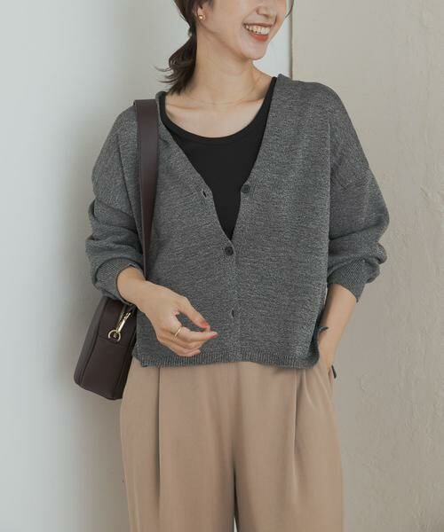 URBAN RESEARCH DOORS / アーバンリサーチ ドアーズ カーディガン・ボレロ | ウォッシャブルドライニットカーディガン | 詳細21