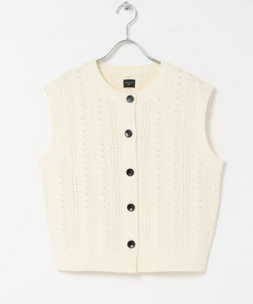 URBAN RESEARCH DOORS / アーバンリサーチ ドアーズ ベスト | ミニブークレニットベスト | 詳細22
