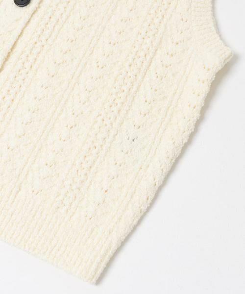 URBAN RESEARCH DOORS / アーバンリサーチ ドアーズ ベスト | ミニブークレニットベスト | 詳細23