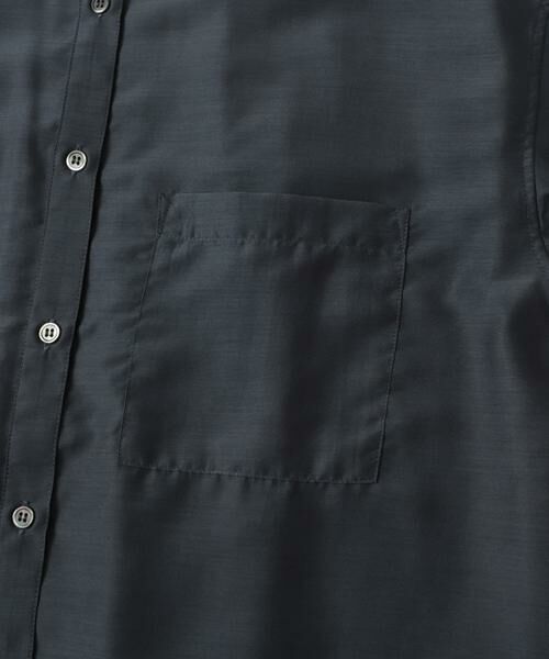 URBAN RESEARCH DOORS / アーバンリサーチ ドアーズ シャツ・ブラウス | シアーバンドカラーシャツ | 詳細17