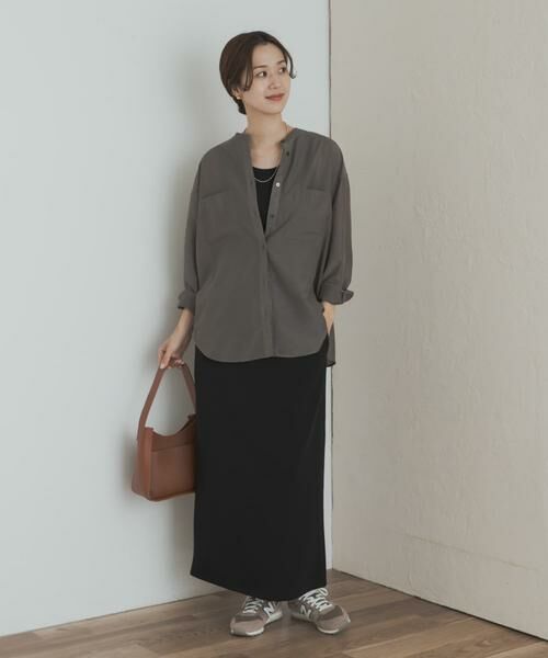 URBAN RESEARCH DOORS / アーバンリサーチ ドアーズ シャツ・ブラウス | シアーバンドカラーシャツ | 詳細27