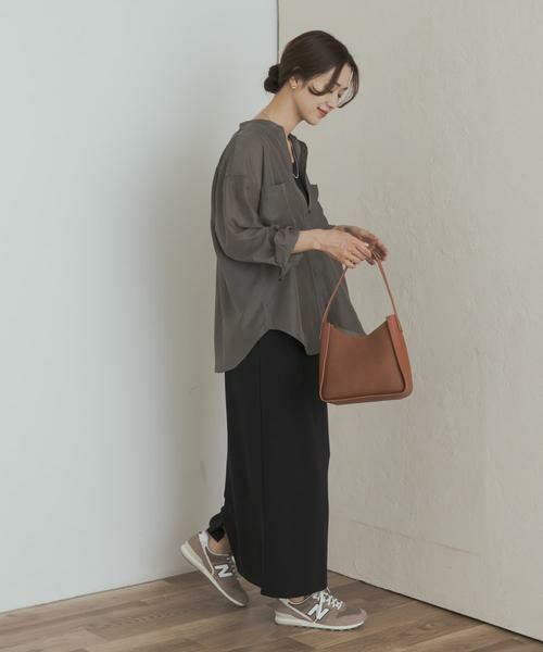 URBAN RESEARCH DOORS / アーバンリサーチ ドアーズ シャツ・ブラウス | シアーバンドカラーシャツ | 詳細28