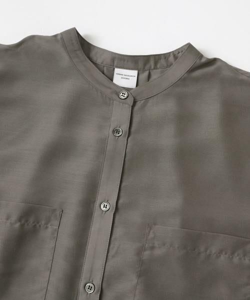 セール】 シアーバンドカラーシャツ （シャツ・ブラウス