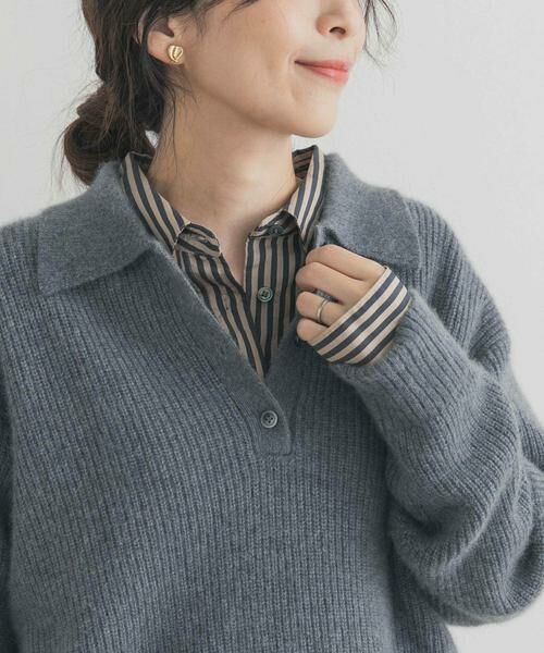 URBAN RESEARCH DOORS / アーバンリサーチ ドアーズ シャツ・ブラウス | ストライプオーバーシャツ | 詳細15