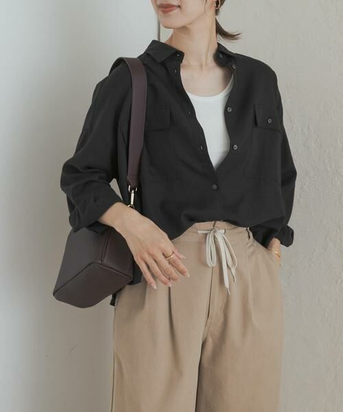 URBAN RESEARCH DOORS / アーバンリサーチ ドアーズ シャツ・ブラウス | 『セットアップ対応』 ワークポケットシャツ | 詳細1