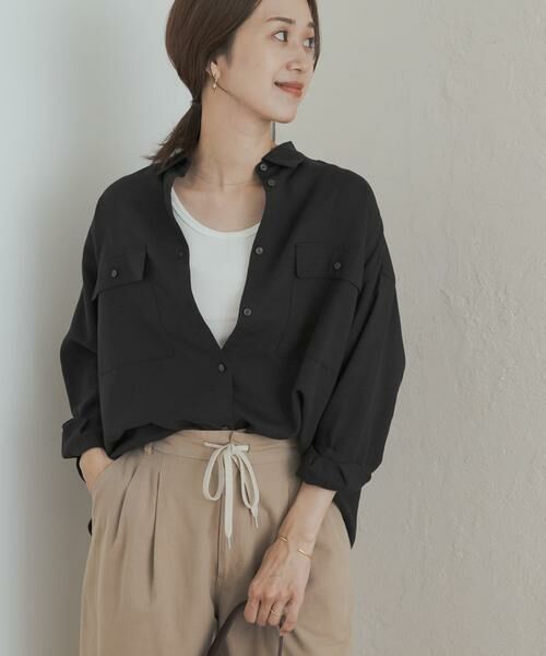 URBAN RESEARCH DOORS / アーバンリサーチ ドアーズ シャツ・ブラウス | 『セットアップ対応』 ワークポケットシャツ | 詳細5