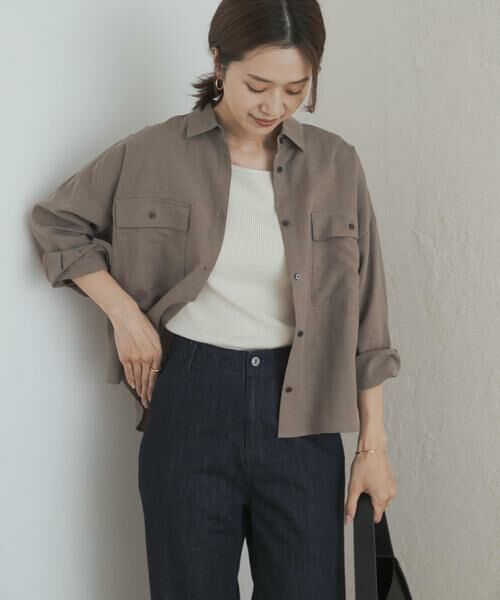 URBAN RESEARCH DOORS / アーバンリサーチ ドアーズ シャツ・ブラウス | 『セットアップ対応』 ワークポケットシャツ | 詳細10