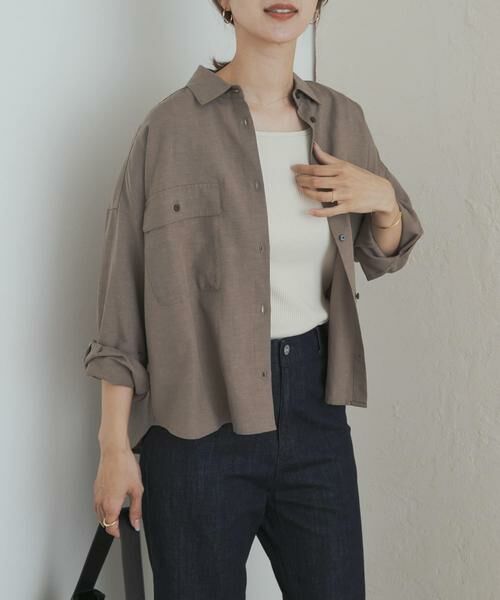URBAN RESEARCH DOORS / アーバンリサーチ ドアーズ シャツ・ブラウス | 『セットアップ対応』 ワークポケットシャツ | 詳細11