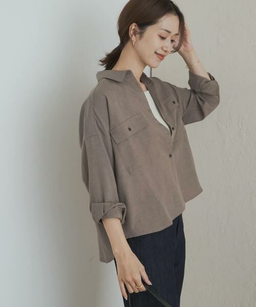 URBAN RESEARCH DOORS / アーバンリサーチ ドアーズ シャツ・ブラウス | 『セットアップ対応』 ワークポケットシャツ | 詳細15