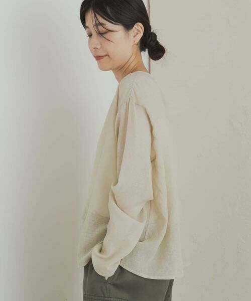 URBAN RESEARCH DOORS / アーバンリサーチ ドアーズ シャツ・ブラウス | シアーTシャツブラウス | 詳細2