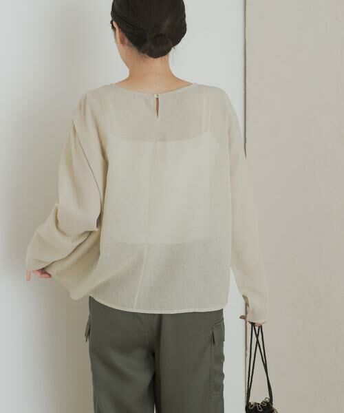 URBAN RESEARCH DOORS / アーバンリサーチ ドアーズ シャツ・ブラウス | シアーTシャツブラウス | 詳細3