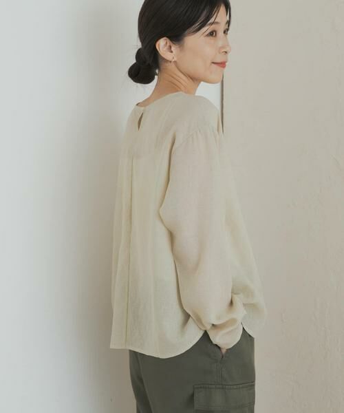 URBAN RESEARCH DOORS / アーバンリサーチ ドアーズ シャツ・ブラウス | シアーTシャツブラウス | 詳細5