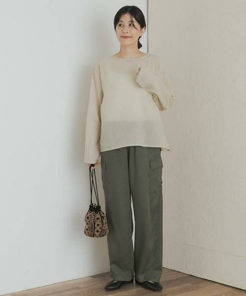 URBAN RESEARCH DOORS / アーバンリサーチ ドアーズ シャツ・ブラウス | シアーTシャツブラウス | 詳細6