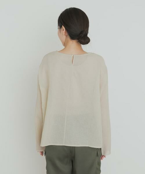 URBAN RESEARCH DOORS / アーバンリサーチ ドアーズ シャツ・ブラウス | シアーTシャツブラウス | 詳細9