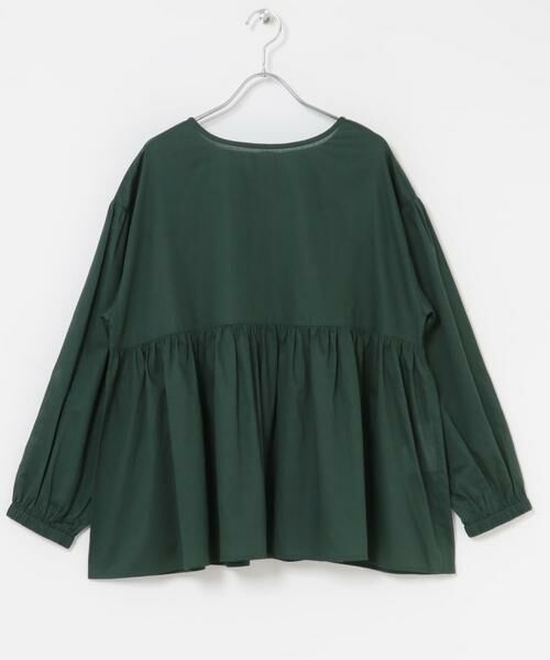 URBAN RESEARCH DOORS / アーバンリサーチ ドアーズ シャツ・ブラウス | コットンツイル2WAYギャザーブラウス | 詳細10