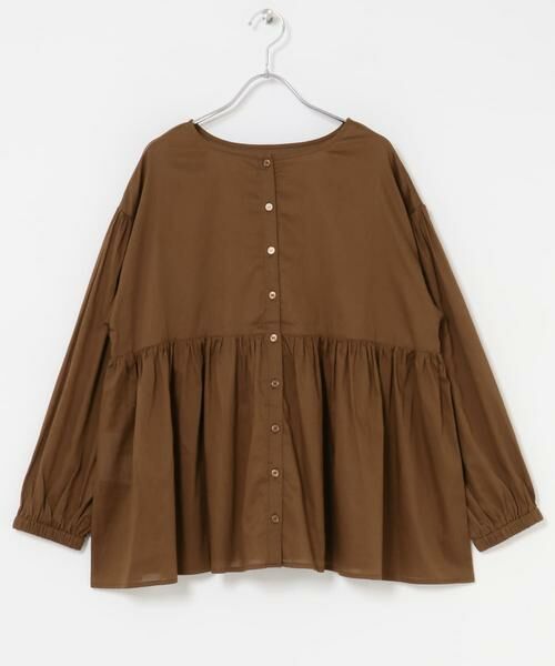 URBAN RESEARCH DOORS / アーバンリサーチ ドアーズ シャツ・ブラウス | コットンツイル2WAYギャザーブラウス | 詳細24