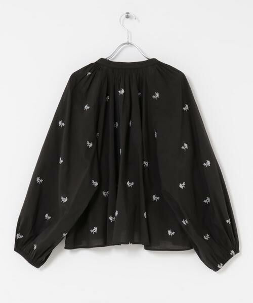 URBAN RESEARCH DOORS / アーバンリサーチ ドアーズ シャツ・ブラウス | リーフモチーフラメ刺繍ブラウス | 詳細22