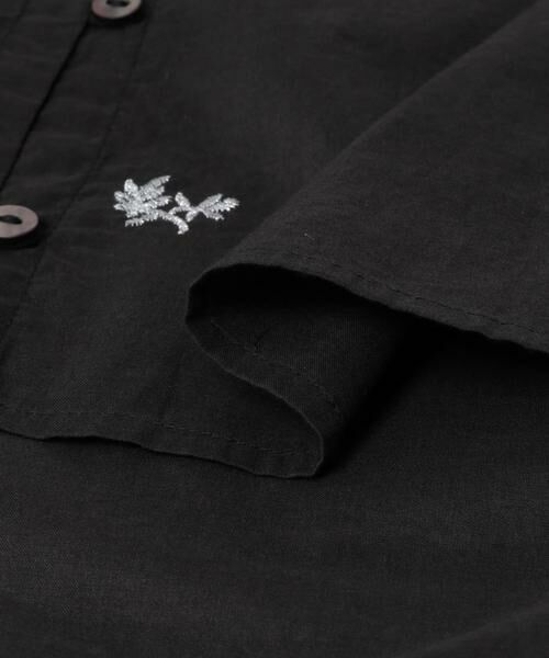 URBAN RESEARCH DOORS / アーバンリサーチ ドアーズ シャツ・ブラウス | リーフモチーフラメ刺繍ブラウス | 詳細23