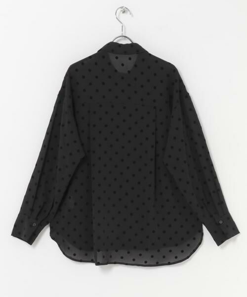 URBAN RESEARCH DOORS / アーバンリサーチ ドアーズ シャツ・ブラウス | フロッキードットシャツ | 詳細13