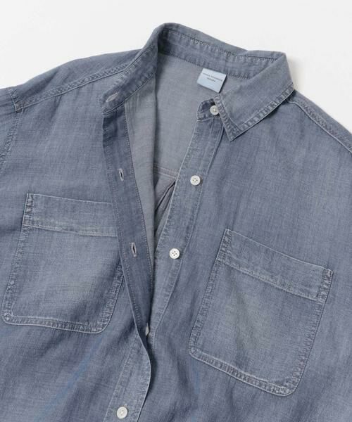URBAN RESEARCH DOORS / アーバンリサーチ ドアーズ シャツ・ブラウス | シアーデニムシャツ | 詳細10