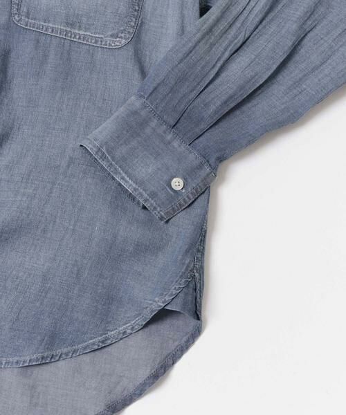 URBAN RESEARCH DOORS / アーバンリサーチ ドアーズ シャツ・ブラウス | シアーデニムシャツ | 詳細11