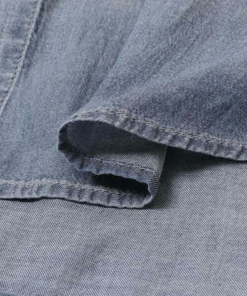 URBAN RESEARCH DOORS / アーバンリサーチ ドアーズ シャツ・ブラウス | シアーデニムシャツ | 詳細13
