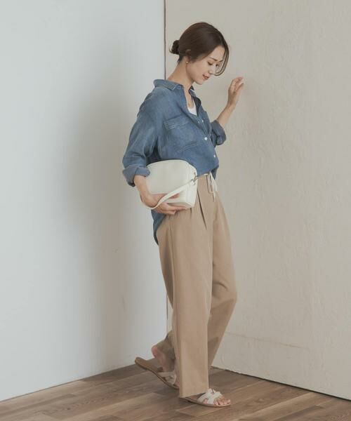 URBAN RESEARCH DOORS / アーバンリサーチ ドアーズ シャツ・ブラウス | シアーデニムシャツ | 詳細7