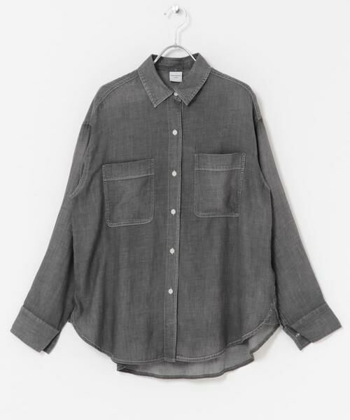 URBAN RESEARCH DOORS / アーバンリサーチ ドアーズ シャツ・ブラウス | シアーデニムシャツ | 詳細25