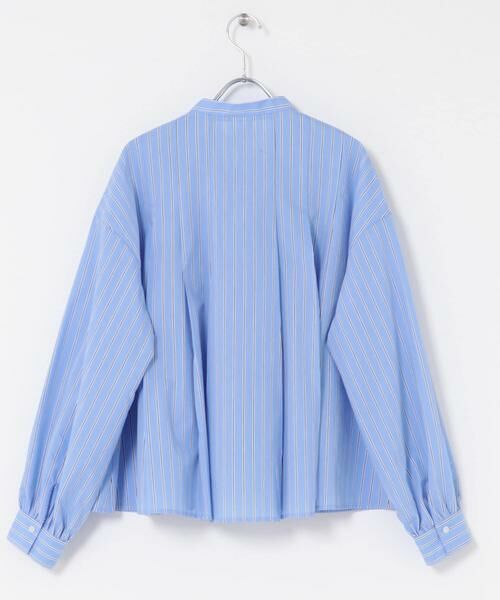 URBAN RESEARCH DOORS / アーバンリサーチ ドアーズ シャツ・ブラウス | ストライプリボンフレアブラウス | 詳細9