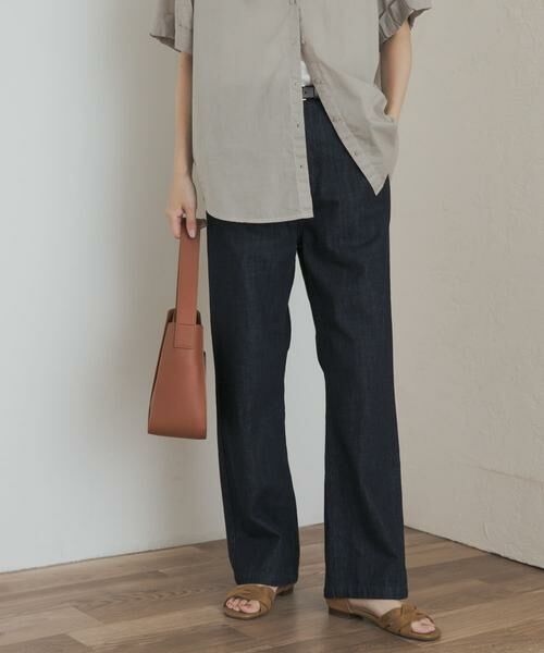 URBAN RESEARCH DOORS / アーバンリサーチ ドアーズ デニムパンツ | 『3サイズ展開』デニムワイドパンツ | 詳細10