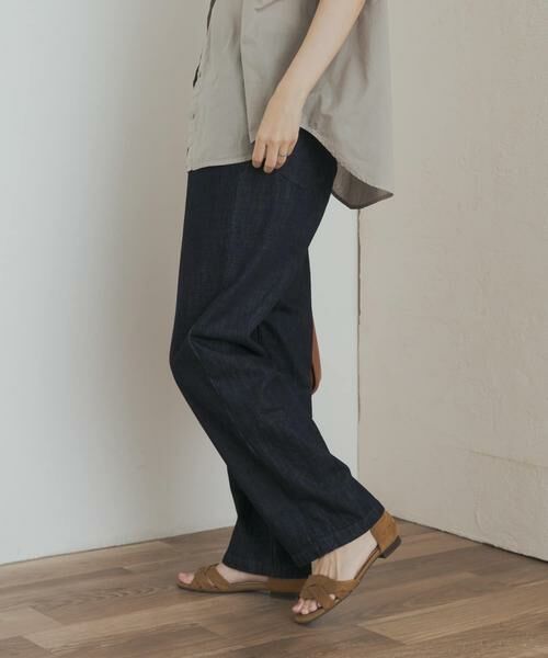 URBAN RESEARCH DOORS / アーバンリサーチ ドアーズ デニムパンツ | 『3サイズ展開』デニムワイドパンツ | 詳細11