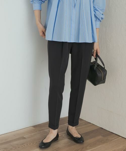 URBAN RESEARCH DOORS / アーバンリサーチ ドアーズ その他パンツ | 『3サイズ展開』ストレッチテーパードイージーパンツ | 詳細15