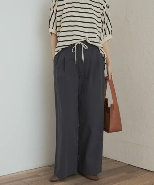 URBAN RESEARCH DOORS / アーバンリサーチ ドアーズ その他パンツ | ドロストタックイージーパンツ | 詳細1