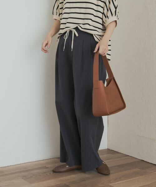 URBAN RESEARCH DOORS / アーバンリサーチ ドアーズ その他パンツ | ドロストタックイージーパンツ | 詳細2