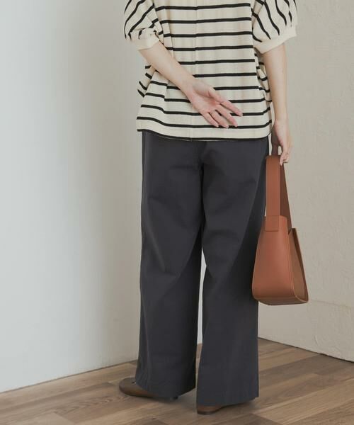 URBAN RESEARCH DOORS / アーバンリサーチ ドアーズ その他パンツ | ドロストタックイージーパンツ | 詳細4